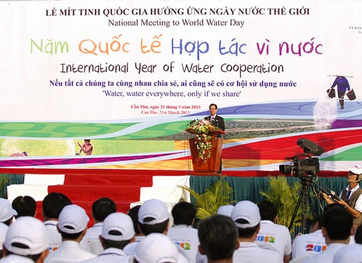 Vietnam responds to the World Water Day - ảnh 1